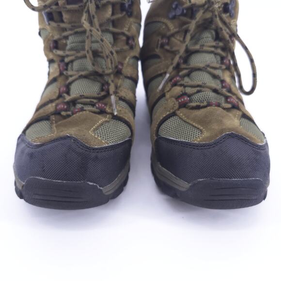 RedHead Youth Zipline Waterproof Sturdy Brown Suede & Mesh Trail Hiking Boots 6M - Picture 4 of 9